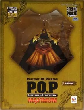 フィギュア　金獅子のシキ 「ワンピース フィルム ストロングワールド」 エクセレントモデルLIMITED Portrait.Of.Pirates ワンピース STRONG EDITION MAXIMUM プレミアムバンダイ限定 中古】フィギュア 金獅子のシキ 「ワンピース フィルム