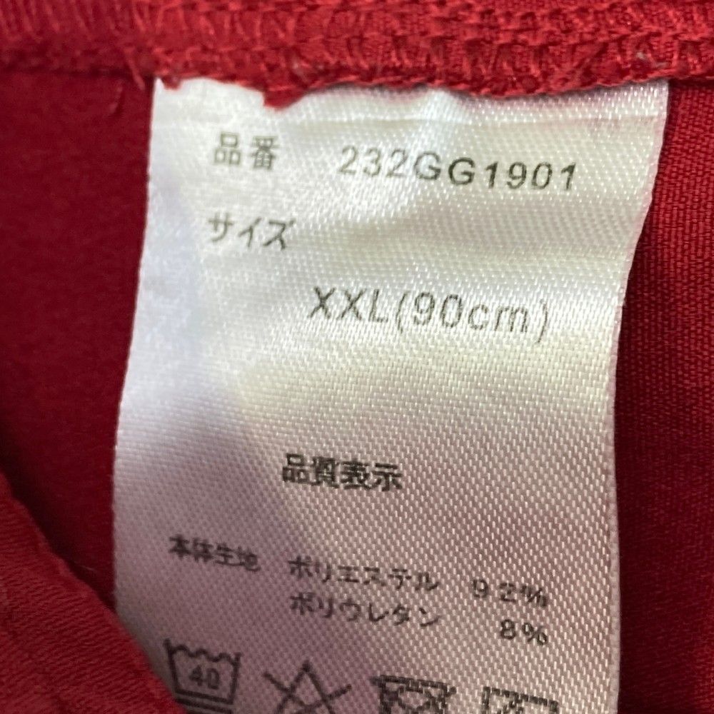 サイズ：XXL GOTCHA ガッチャ  ハーフパンツ ロゴ総柄 レッド系 [240101458098] ゴルフウェア メンズ ストスト サイズ：XXL GOTCHA ガッチャ ハーフパンツ ロゴ総柄 レッド系