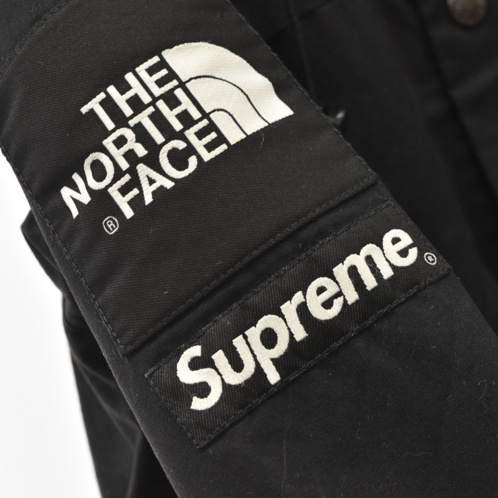 SUPREME (シュプリーム) 10AW ×THE NORTH FACE Waxed Cotton Parka ワックスドコットンマウンテンパーカー  ブラック ジャケット NP01199 - メルカリ