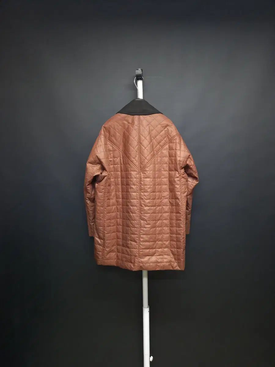 新システム 秋冬 キルティング ルーズオーバーサイズフィット ロングアウター 55-77