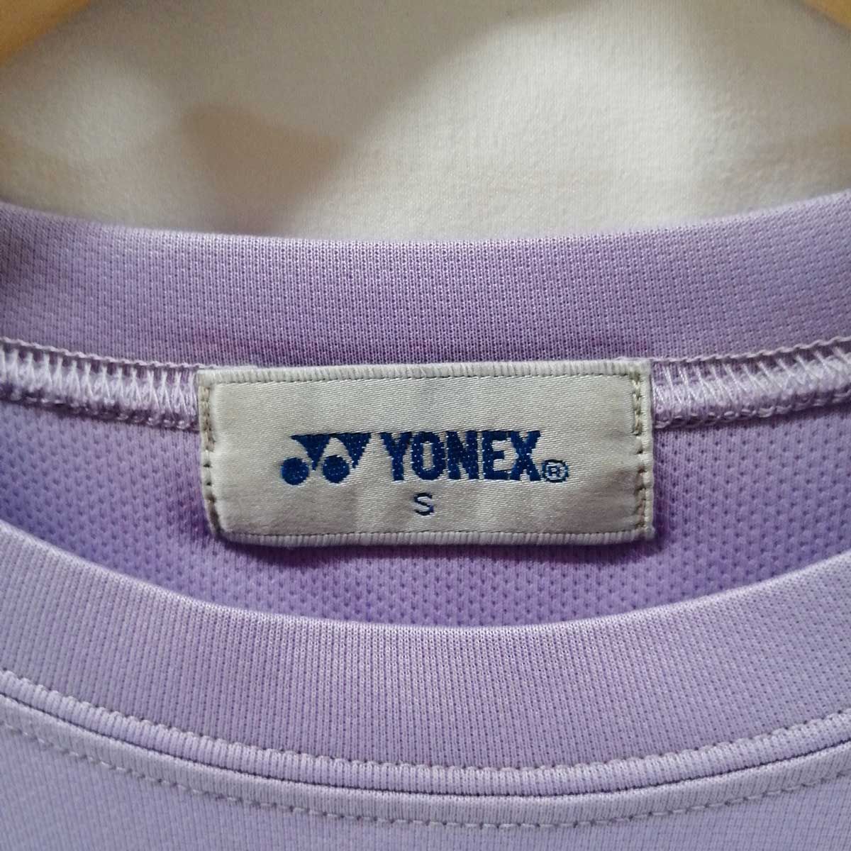 YONEX 2010 チャンピオンシップ 滋賀 プラシャツ パープル サイズS