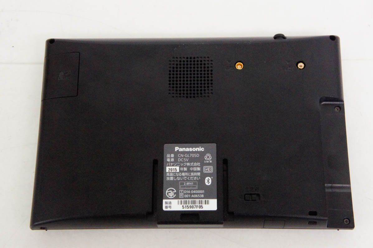 最大90％オフ! Panasonicパナソニック 7型ポータブルカーナビゲーション GORILLA CN-GL705D 16GB SSD レッスン