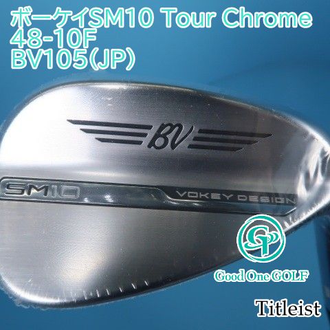 ウェッジ タイトリスト ボーケイSM10 Tour Chrome 48-10F|BV105 JP |S200|48 6437