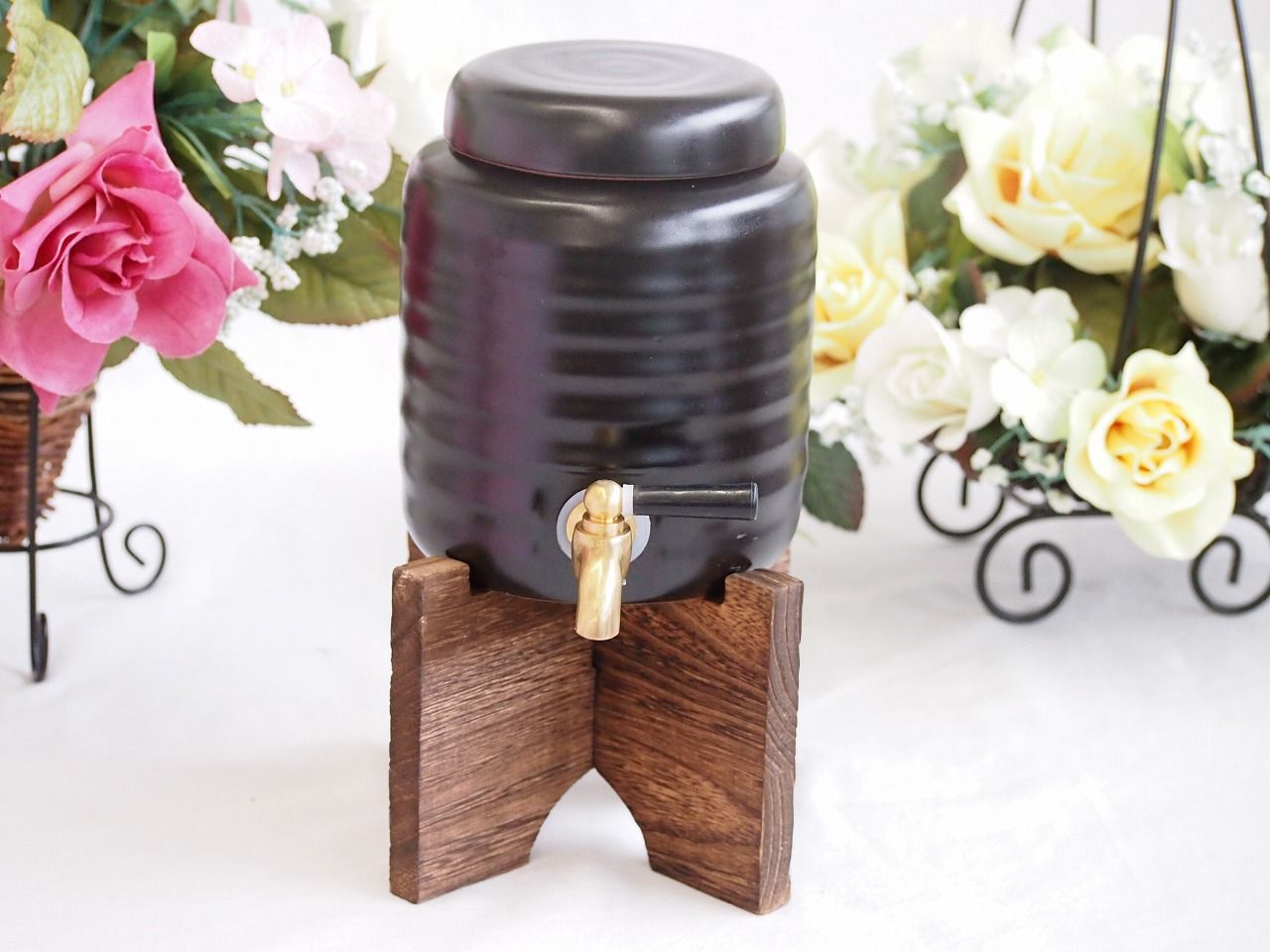 本格焼酎サーバー1000cc(18cm×24cm 1kg)陶芸作家 安藤嘉規作三重