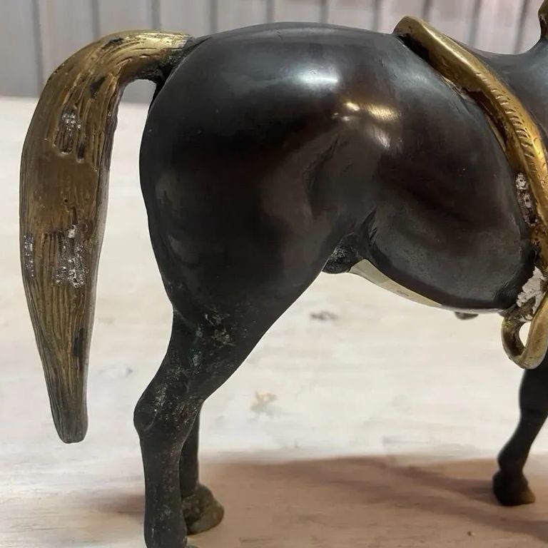 ヴィンテージ ペルー プカラ フォークアート 馬のオブジェ ヴィンテージ ペルー プカラ フォークアート 馬のオブジェ