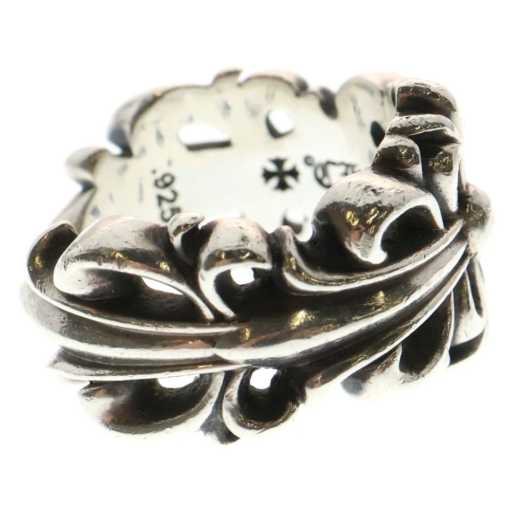 CHROME HEARTS クロムハーツ DBL FLRL CRS ダブルフローラルクロス リング シルバー BCA390 WWW_SHINETEETH_COM