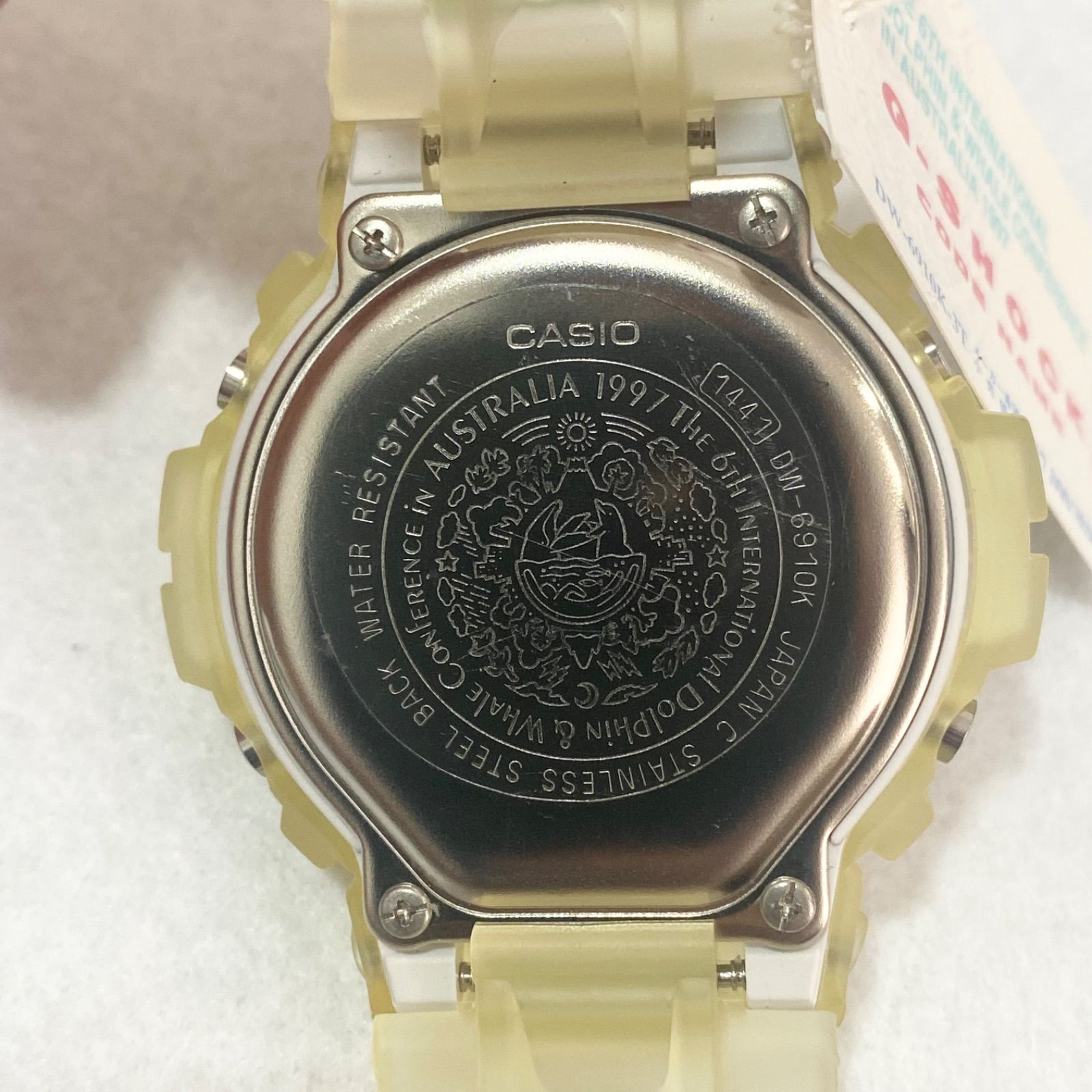 極美品】CASIO カシオ G-SHOCK Gショック ジーショック DW-6910-3T 1441 イルクジ 1997年 - メルカリ