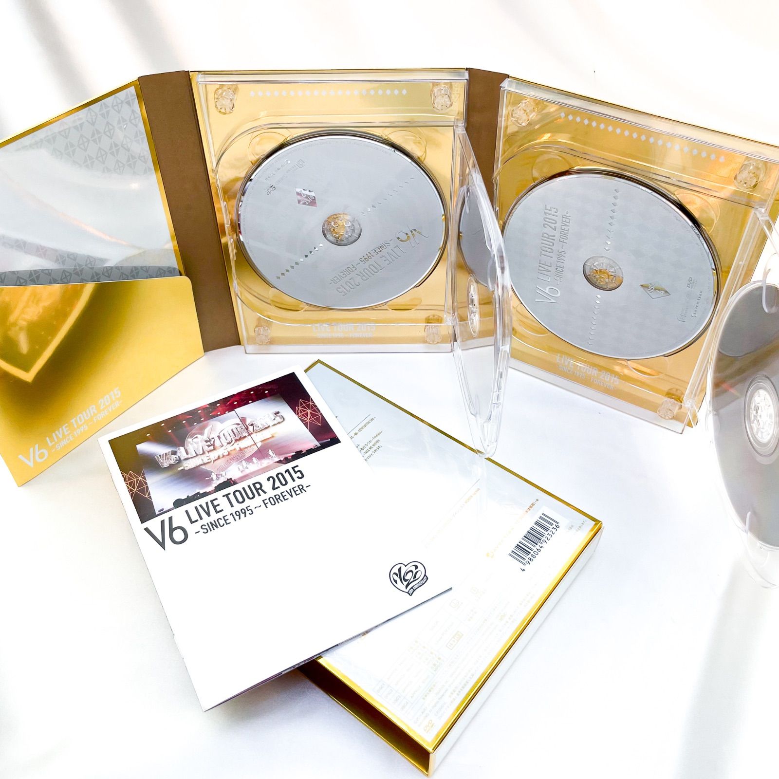 V6 LIVE TOUR 2015 -SINCE 1995～FOREVER- 初回生産限定盤A DVD4枚組 (C-D) - メルカリ