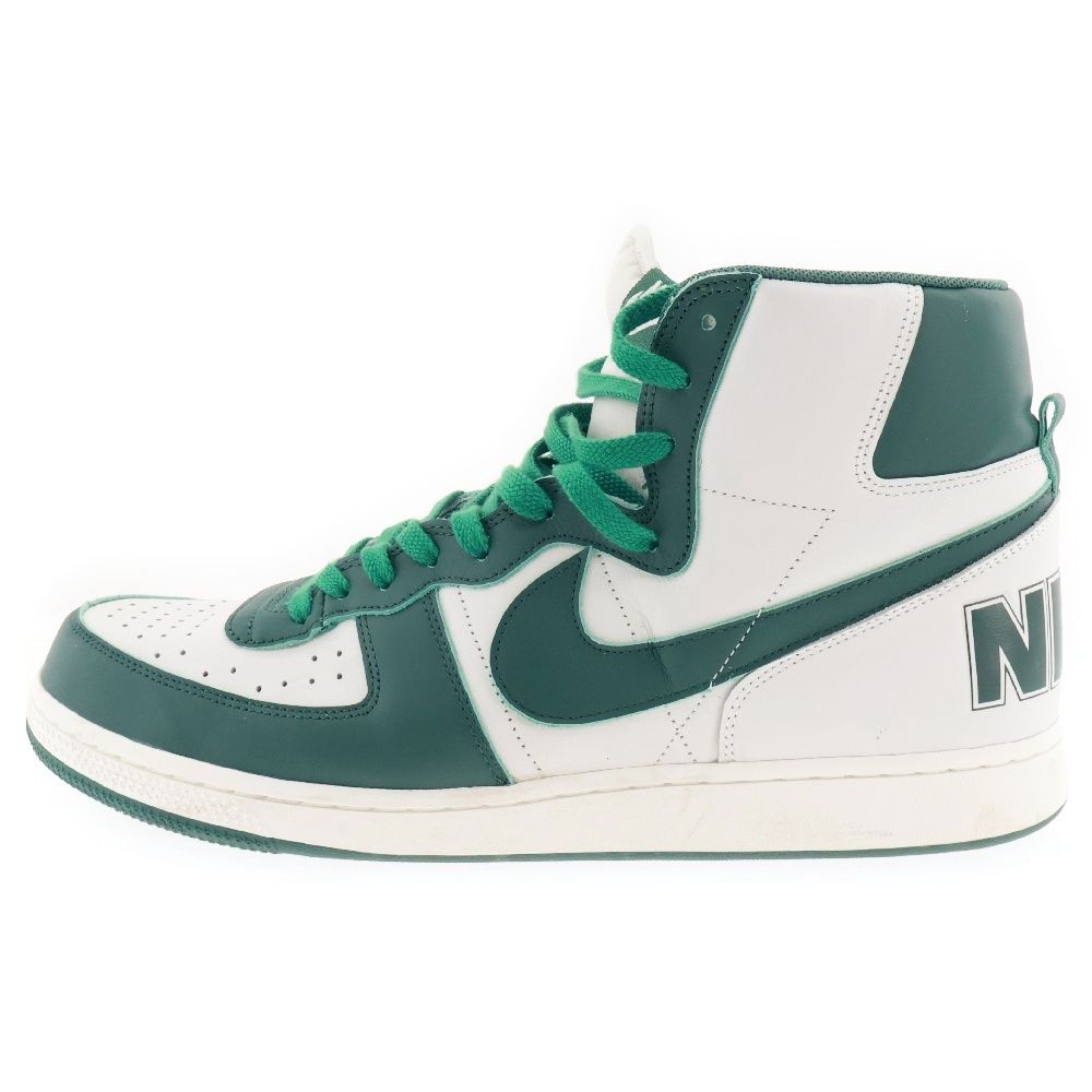 NIKE (ナイキ) TERMINATOR HIGH NOBLE GREEN ターミネーター ハイ ノンブルグリーン ハイカットスニーカー グリーン/ホワイト US12/30cm FD0650-100