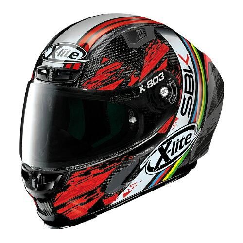 3営業日で発送 NOLAN ノーラン バイク用 ヘルメット フルフェイス Mサイズ 57-58cm X-lite X-803RS ウルトラカーボン SBK SBK 68