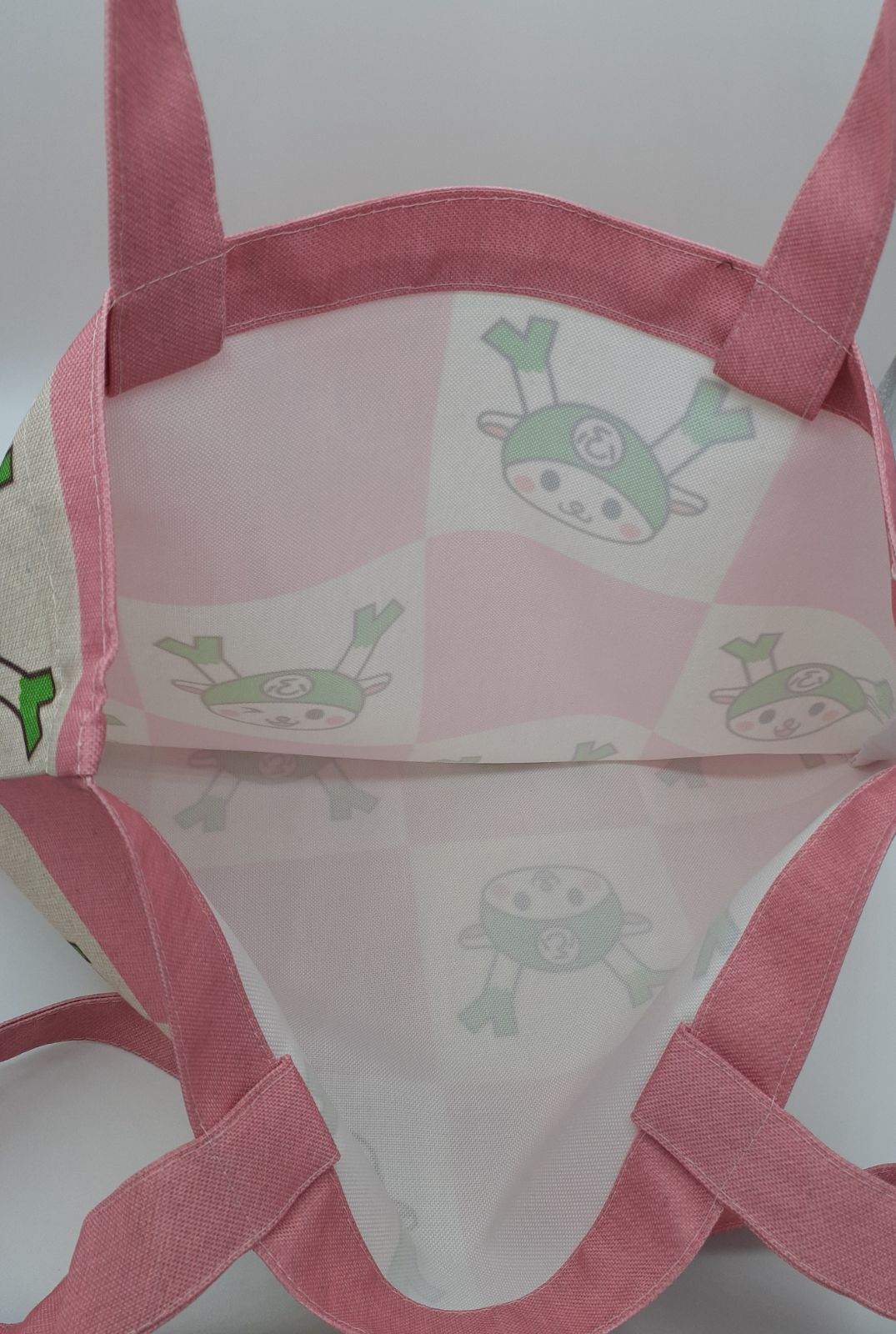 ふっかちゃんトートバッグ各種 / 基盤タイプ : 緑　ピンク-7