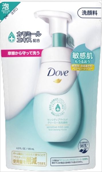 まとめ買い-24点セット ダヴ センシティブマイルド クリーミー泡洗顔料 つめかえ用 ユニリーバ
