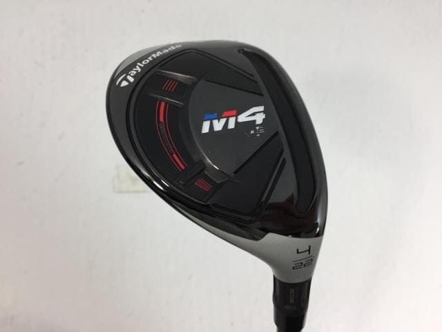【中古ゴルフクラブ】テーラーメイド M4 レスキュー 2018 (日本仕様) ATMOS RED 7 U4【14日間返品OK】