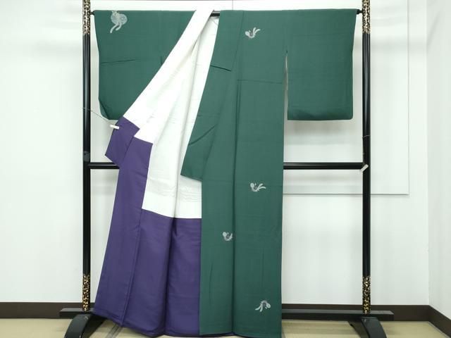 ジュサブロー春日小紋単衣