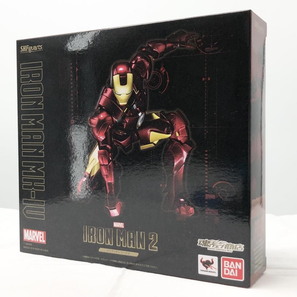 開封 バンダイ アイアンマン2 S.H.Figuarts アイアンマン マーク4 17