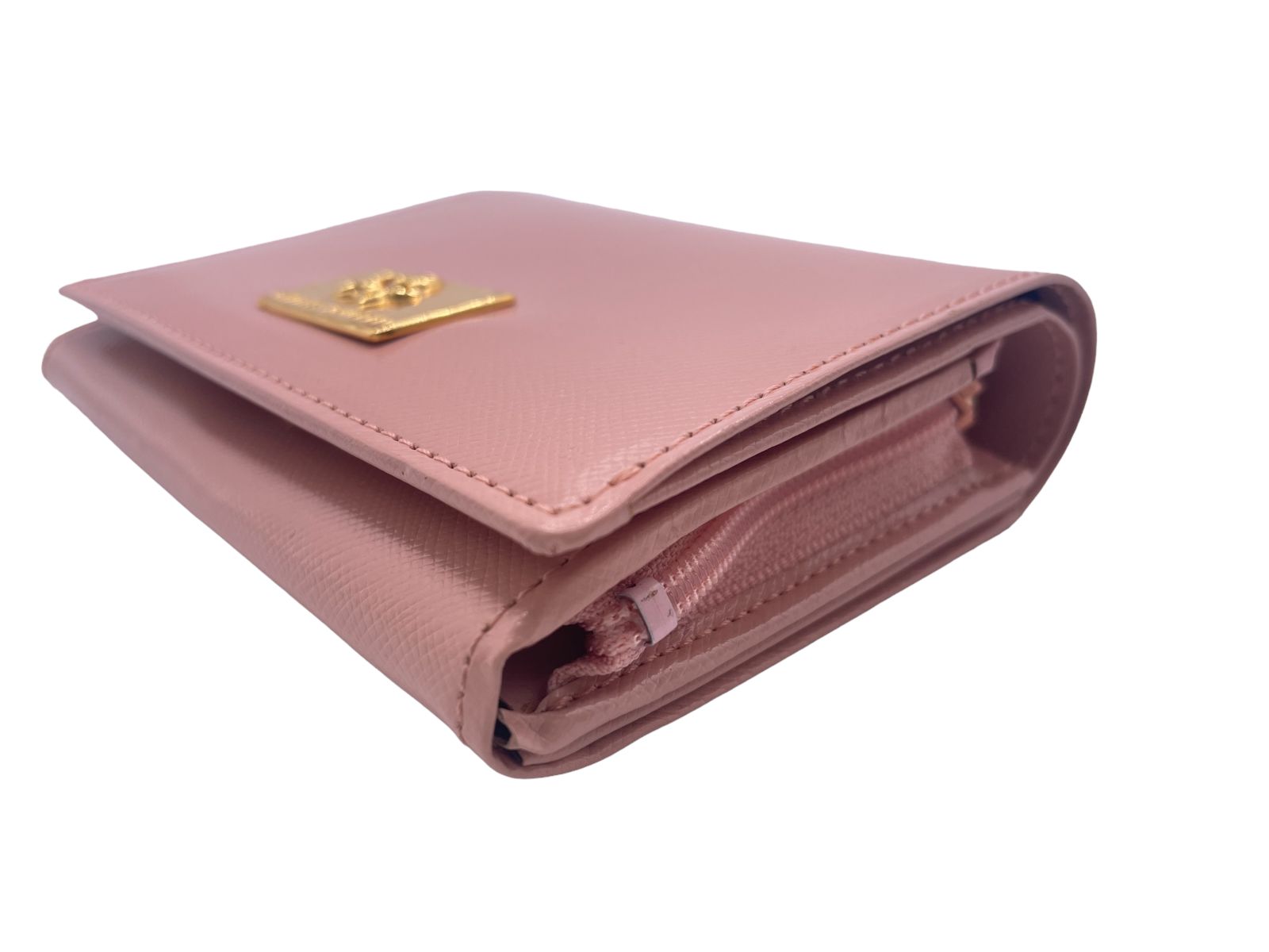 CHARLES JOURDAN 二つ折り財布 ピンク 極美品】CHARLES JOURDAN がま口 二つ折り財布 ピンク シャルル