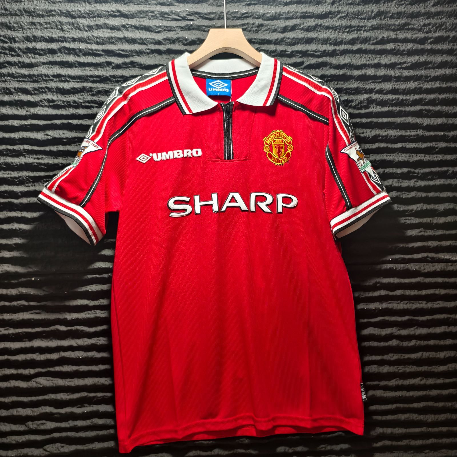 マンチェスターユナイテッド 99-00 ゲームシャツ 7 ベッカム UMBRO