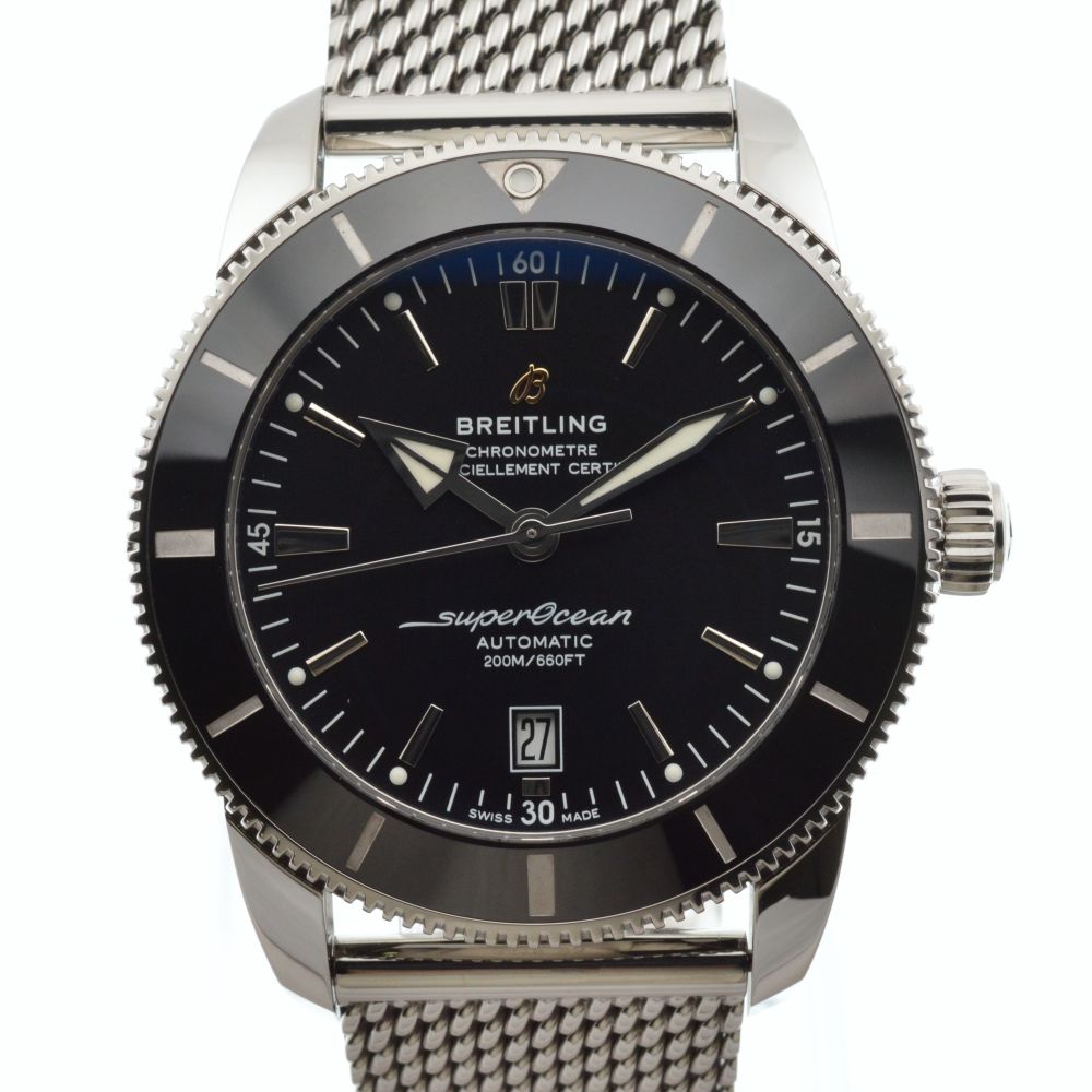 ブライトリング BREITLING AB2020 スーパーオーシャン ヘリテージ Ⅱ 自動巻き メンズ 箱 保証書付き H 136525