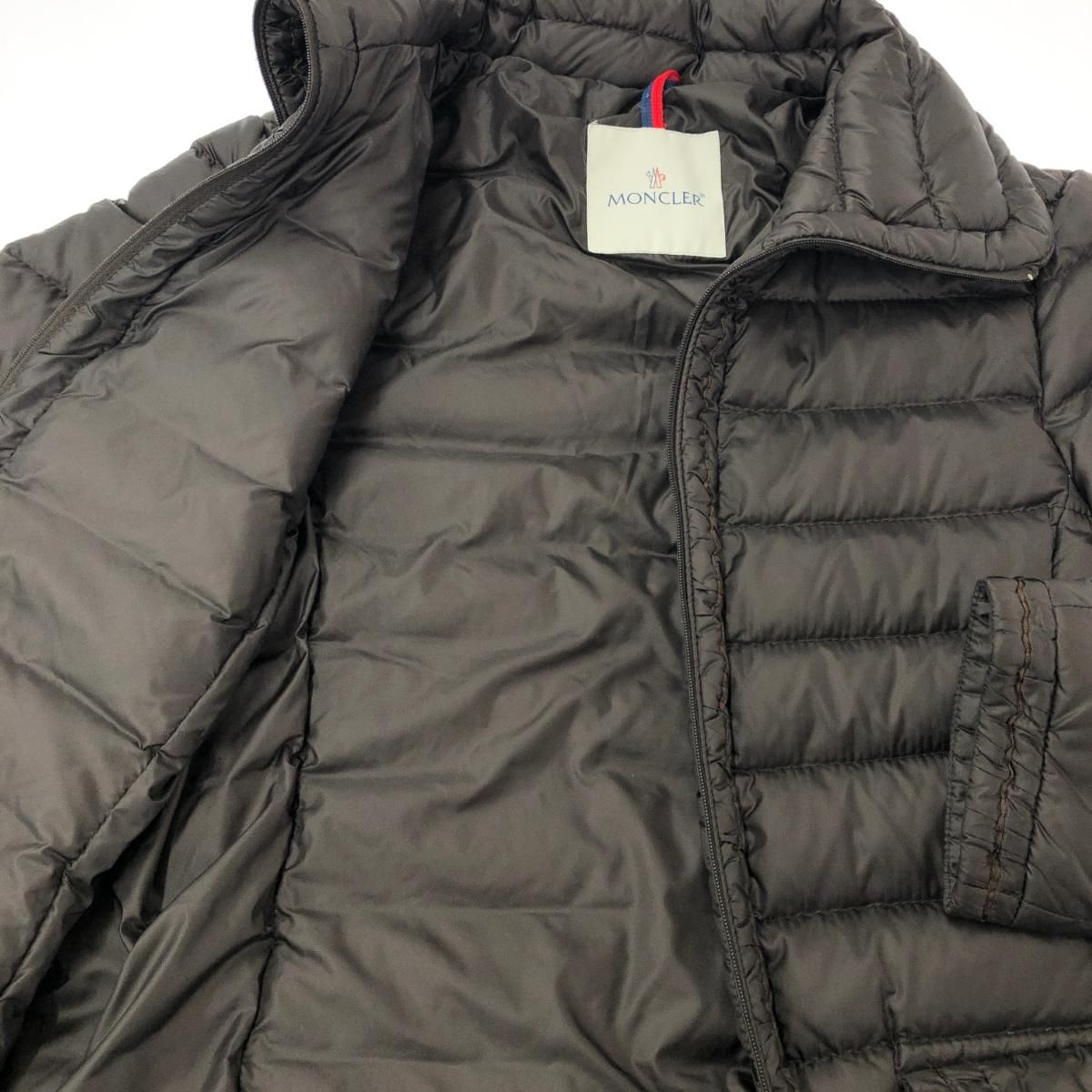 MONCLER モンクレール VAVNEAU ロング ダウンコート サイズ:0 ブラウン  