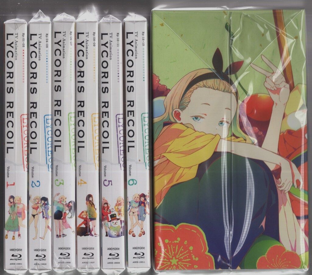 完全生産限定版 リコリス・リコイル 全6巻 DVD アニメ Amazon.co.jp