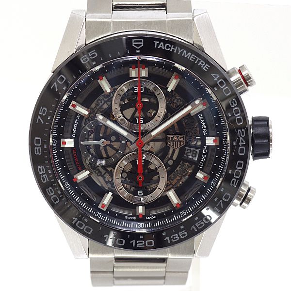 TAG Heuer 自動巻き時計 ブラック メンズ＆レディース ラグジュアリー自動巻ウォッチ | タグ・ホイヤ