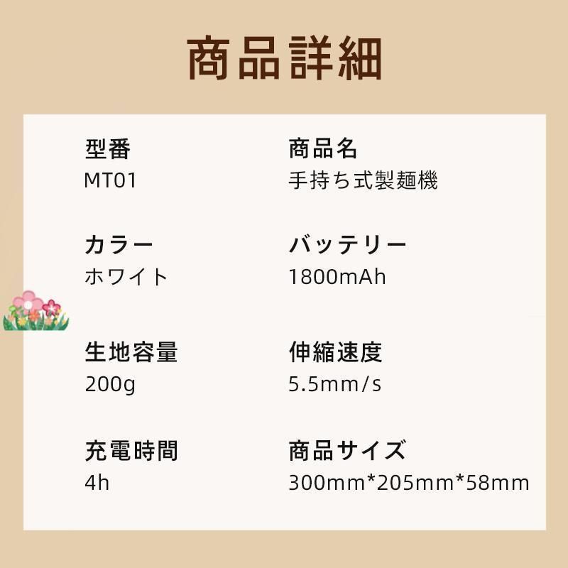 6つの金型 自家製麺