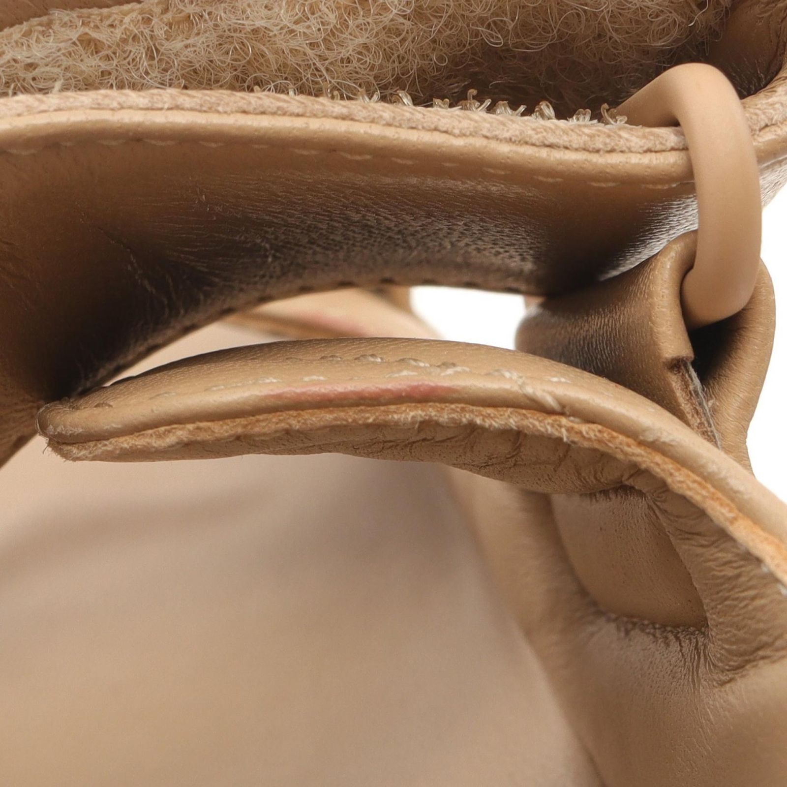 プラダ PRADA サンダル パデッド ナッパレザー 1X721M サンドベージュ