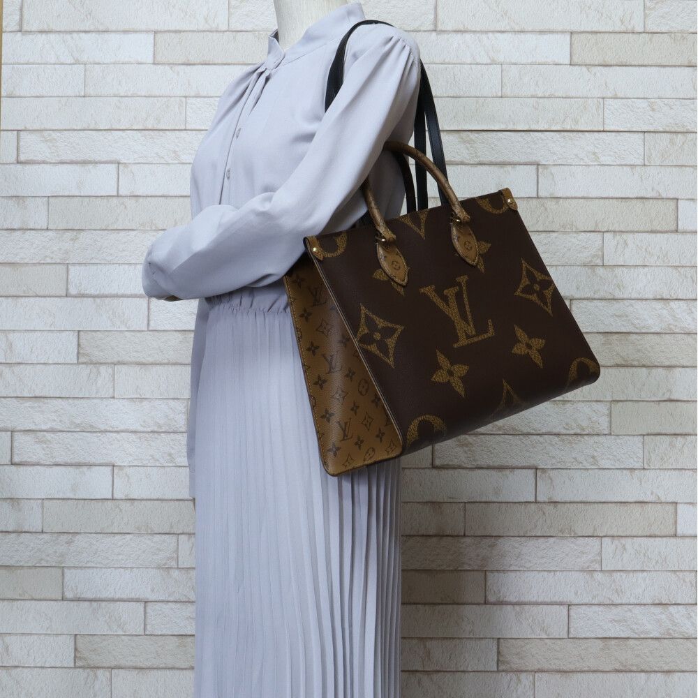 楽天市場】LOUIS VUITTON【ルイ ヴィトン】オンザゴー MMモノグラム