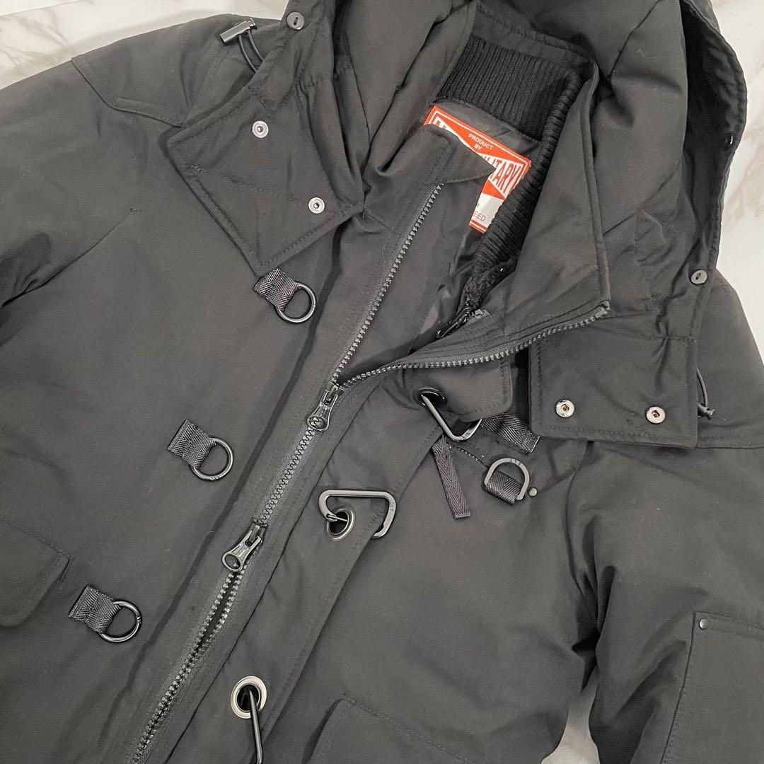 SLY スライ N3B ミリタリージャケットコート ライナー付き ブラック 2