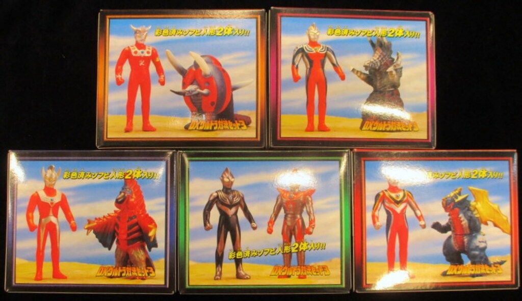 バンダイ DXウルトラ対決セット3 ウルトラマン 全5種セット