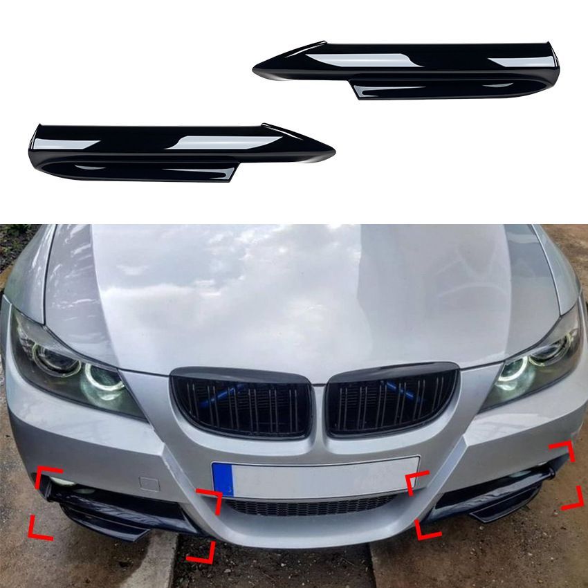 BMW 4シリーズ G22 G23 M Sport 2020 MP フロントバンパー フロントリップ スポイラー 外装パーツ