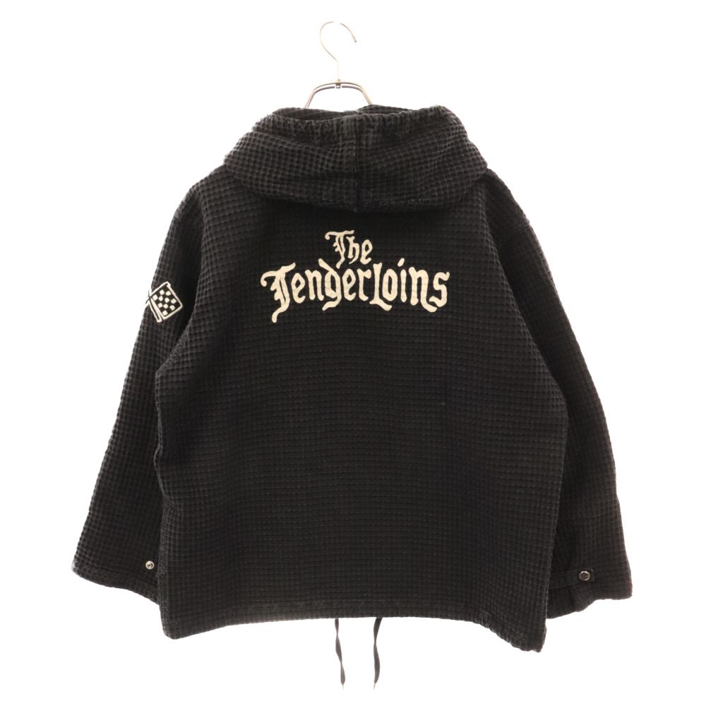 TENDERLOIN (テンダーロイン) T-CLUB HOODED ワッフル フーディ プルオーバー スウェット パーカー ブラック - メルカリ