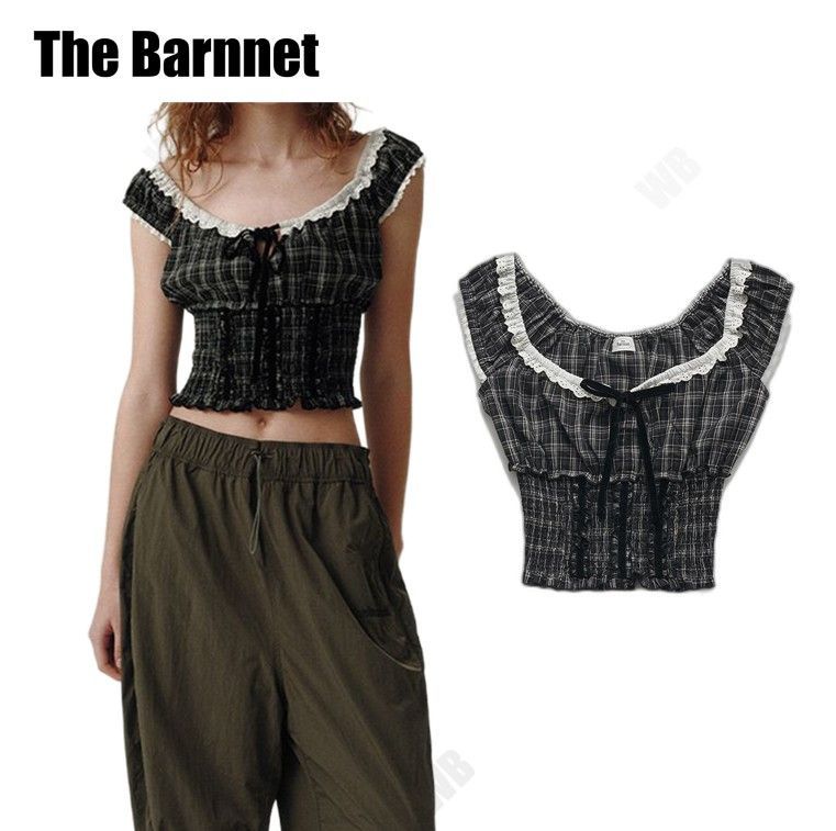 The Barnnet 韓国 Petunia Smocked Blouse3色選択可♪
