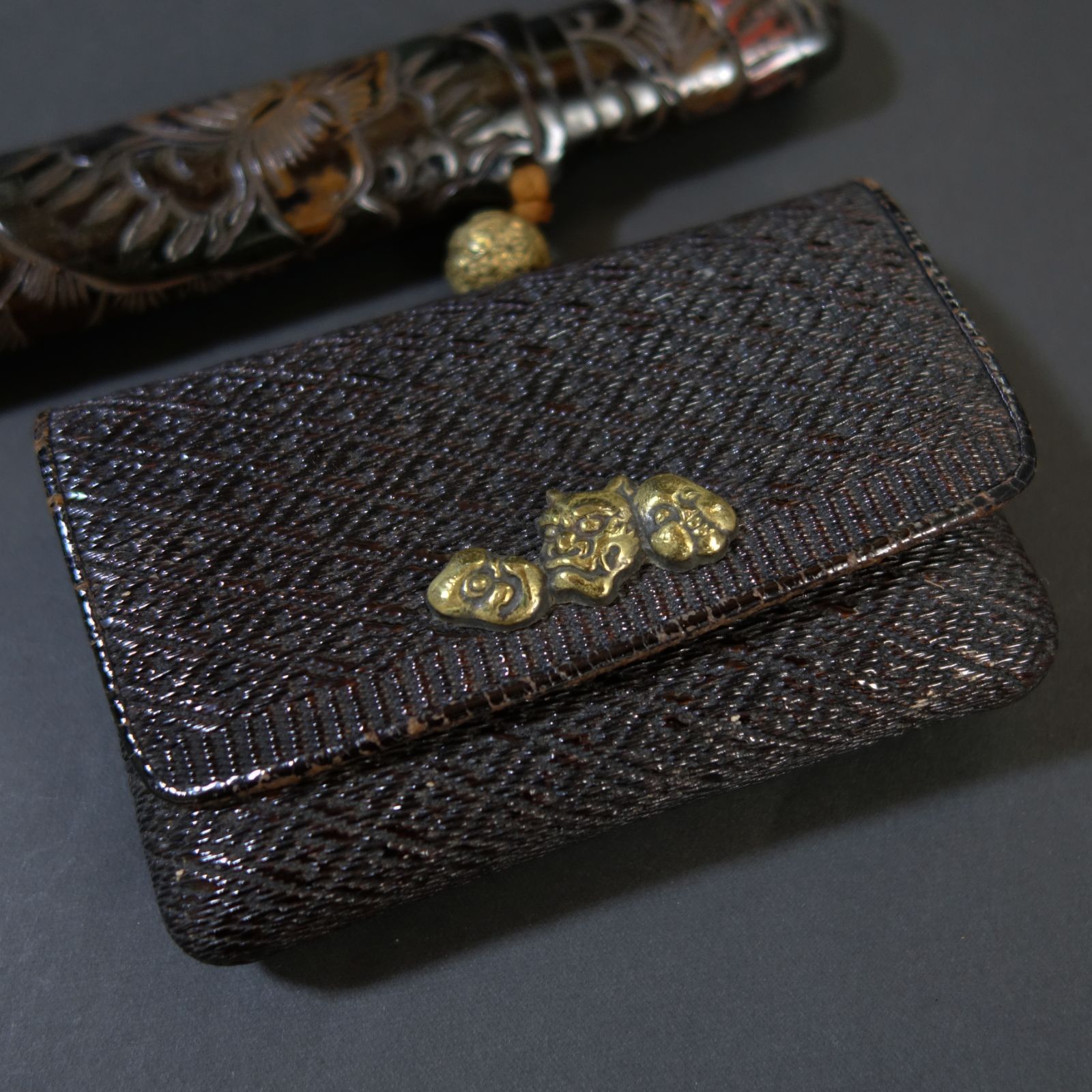 煙管 煙管筒 煙草袋 アンティーク