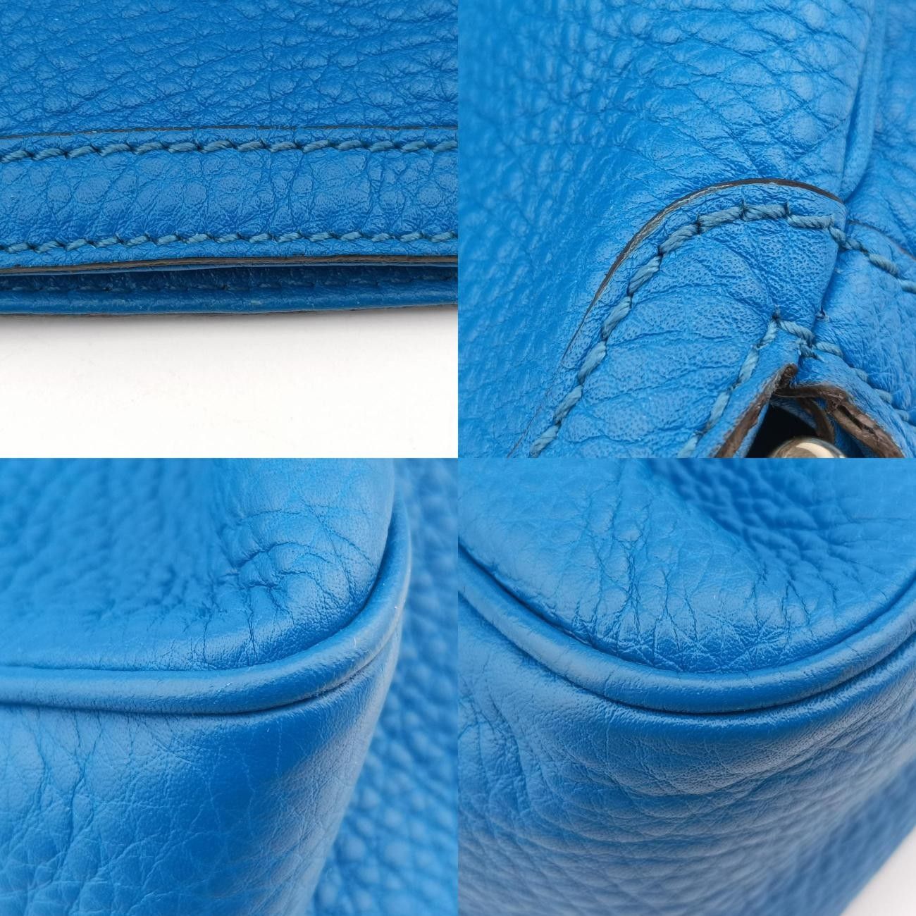 グッチGucciバンブーブルーレザー282315F011055074