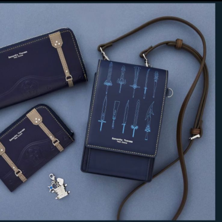 完売☆サマンサタバサ ファイナルファンタジーⅦ ウォレットショルダー  