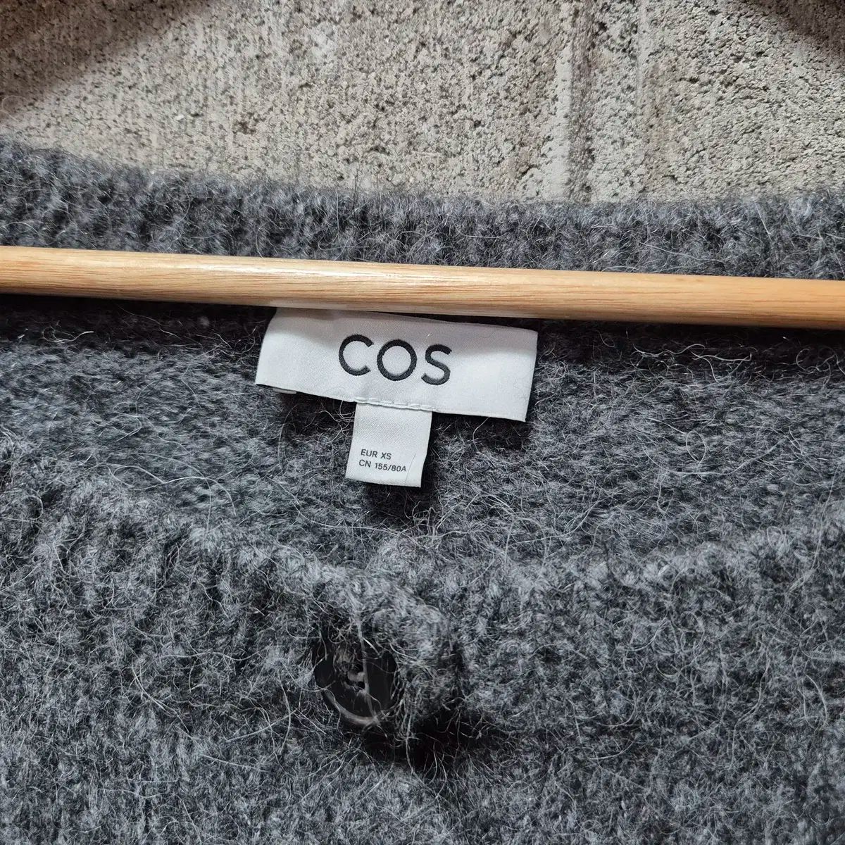 【美品】コス/COS ウールカーディガン CROPPED WOOL CARDIGAN ウールショート丈カーディガン｜COS コス