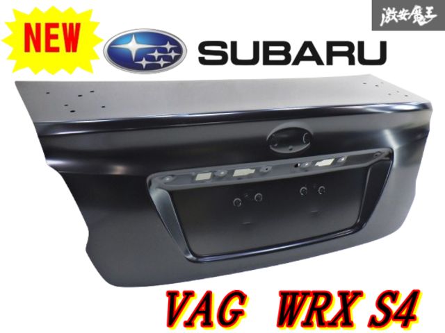 新品 スバル純正 VAG WRX S4 リア トランク トランクリット 未塗装 VAB 棚2R5
