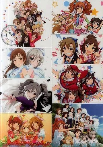 中古】クリアファイル アイドルマスター シンデレラガールズ(8分割) A4
