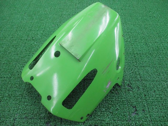 GPZ900R アンダーカウル 緑 55028-1072 カワサキ 純正  バイク 部品 ZX900A 欠損無し 修復素材やペイント素材に 車検 Genuine:22102777