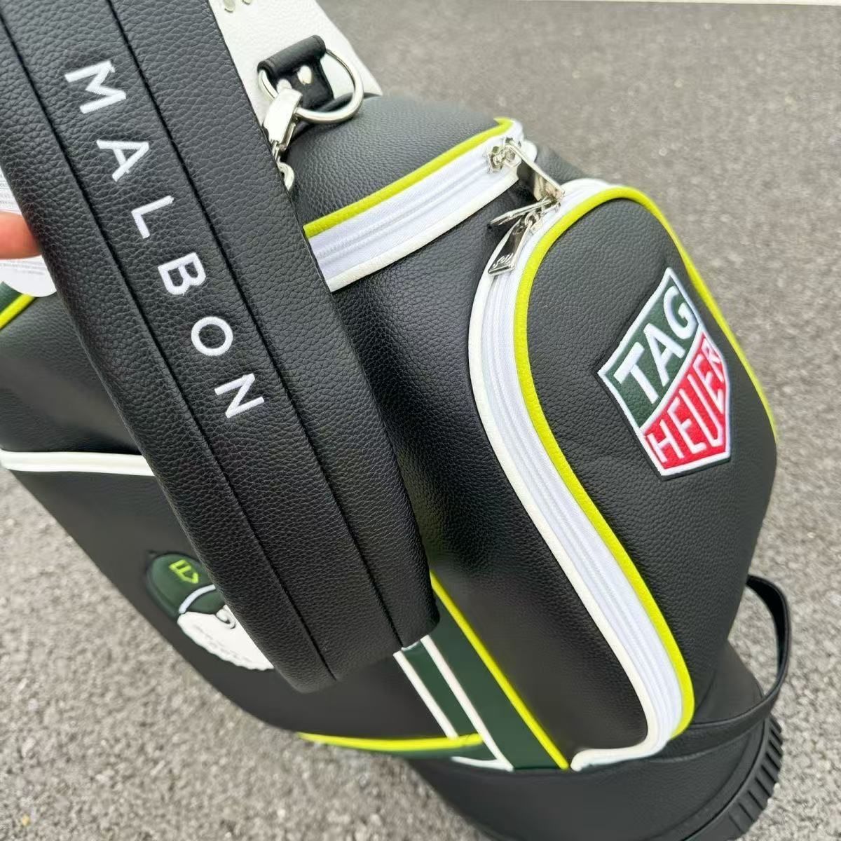 MALBON GOLF ゴルフバッグ タグホイヤー/コカコーラ コラボレーション
