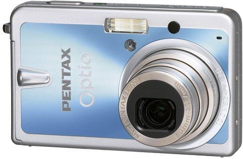 【】PENTAX デジタルカメラ OPTIO S10 ブルー 1000万画素 光学3倍ズーム OPTIOS10B