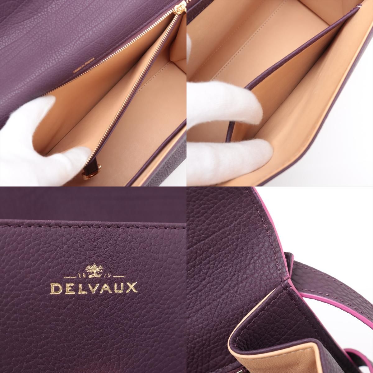 極美品 デルヴォー タンペート GM ミラー付 レザー 2WAY