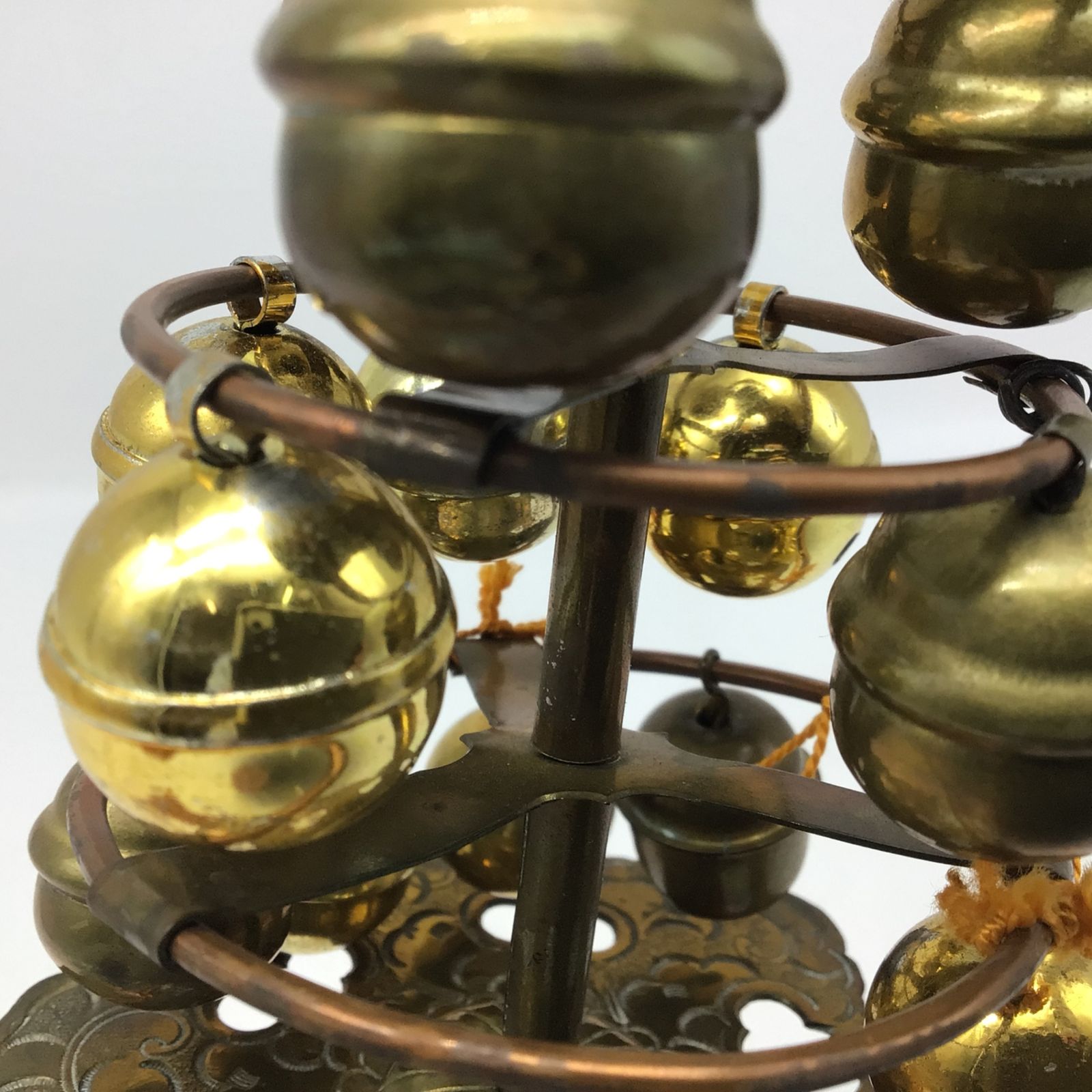 時代 神楽鈴 共箱 巫女鈴 鳳凰 神事 神具 福鈴 仏教美術 骨董品 古美術品 時代 神楽鈴 共箱 巫女鈴 鳳凰 神事 神具 福鈴 仏教美術 骨董品 古美術