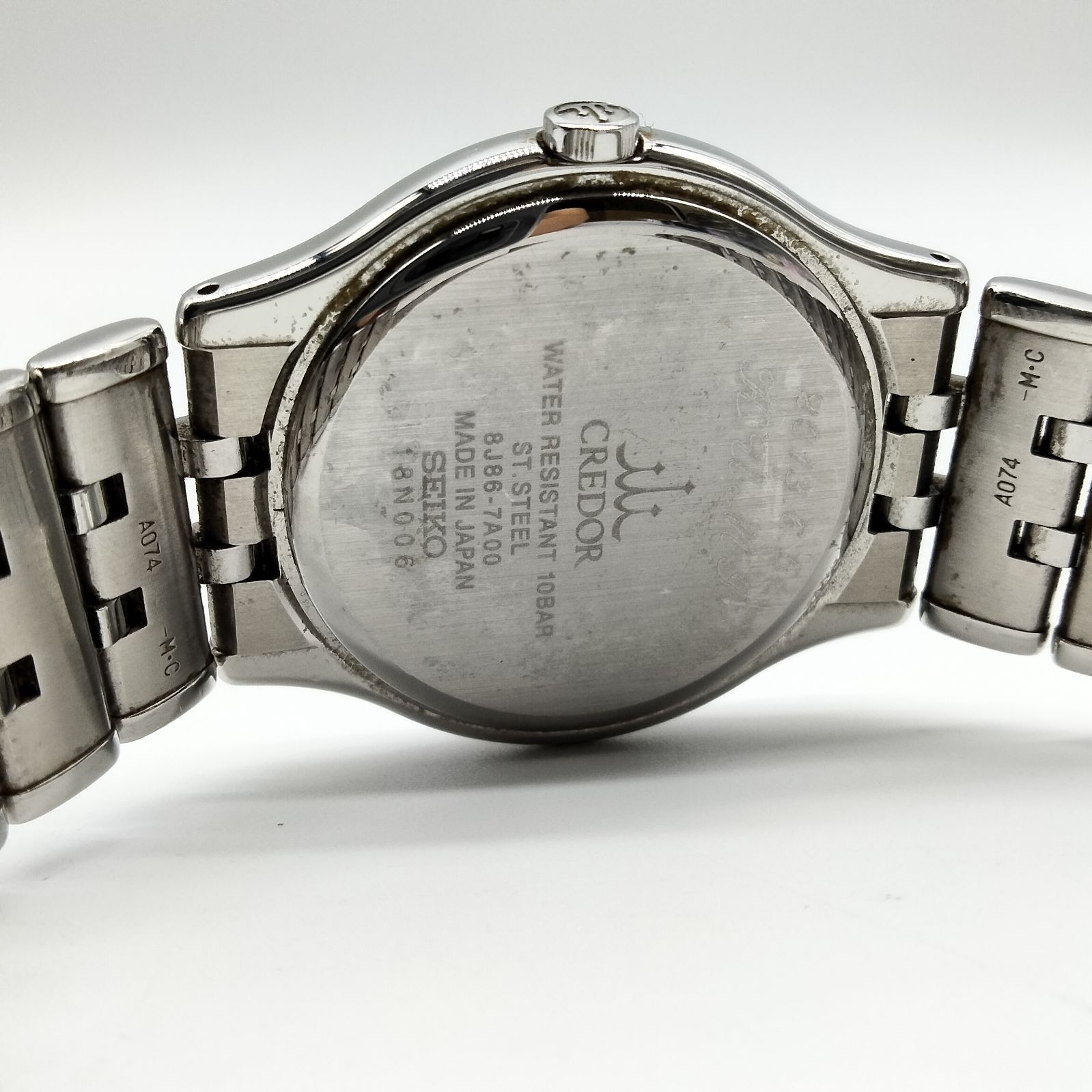 ✨SEIKO✨クレドール 8J86‐7A00 裏蓋イニシャル刻印あり 腕時計 - メルカリ