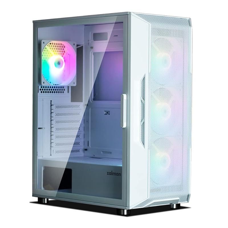 ZALMAN i3 NEO WHITE ミドルタワー型PCケース フロントメッシュパネル