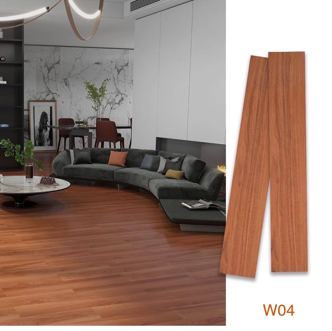  フロアタイル 木目 入り 12畳 置くだけ 91.4 x 15.2 0.1 cmリメイクシート 接着剤不要 防水シート 床材 貼るだけフローリングタイル フロアタイル 内装