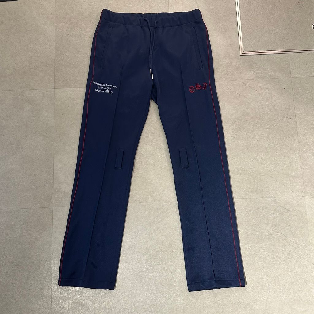DAIRIKU ダイリク 22AW Bondage Track Pants ボンテージトラックパンツ 22AW B-5 ネイビー size M 表参道A09