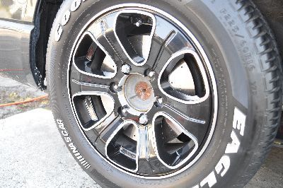 200系ハイエース用 フェイクロータースペーサー １．５ｍｍ厚ディンプル