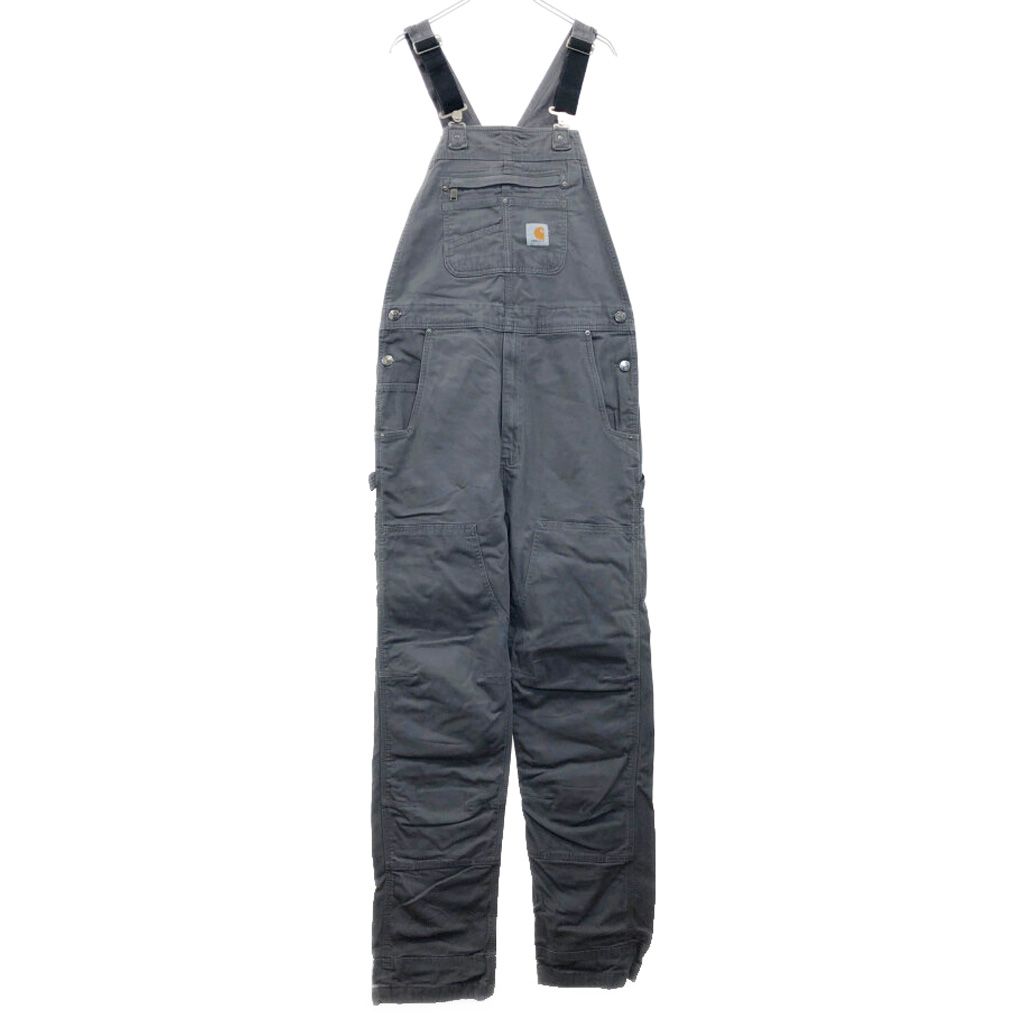 【90s】　カーハート　W48 オーバーオール　ダブルニー　ダック　状態良好 90s USA製 carhartt カーハート ダブルニー ダック